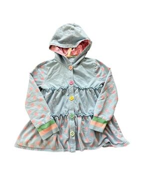 Matilda Jane Dream Chasers Hoodie Button-Up Size 8